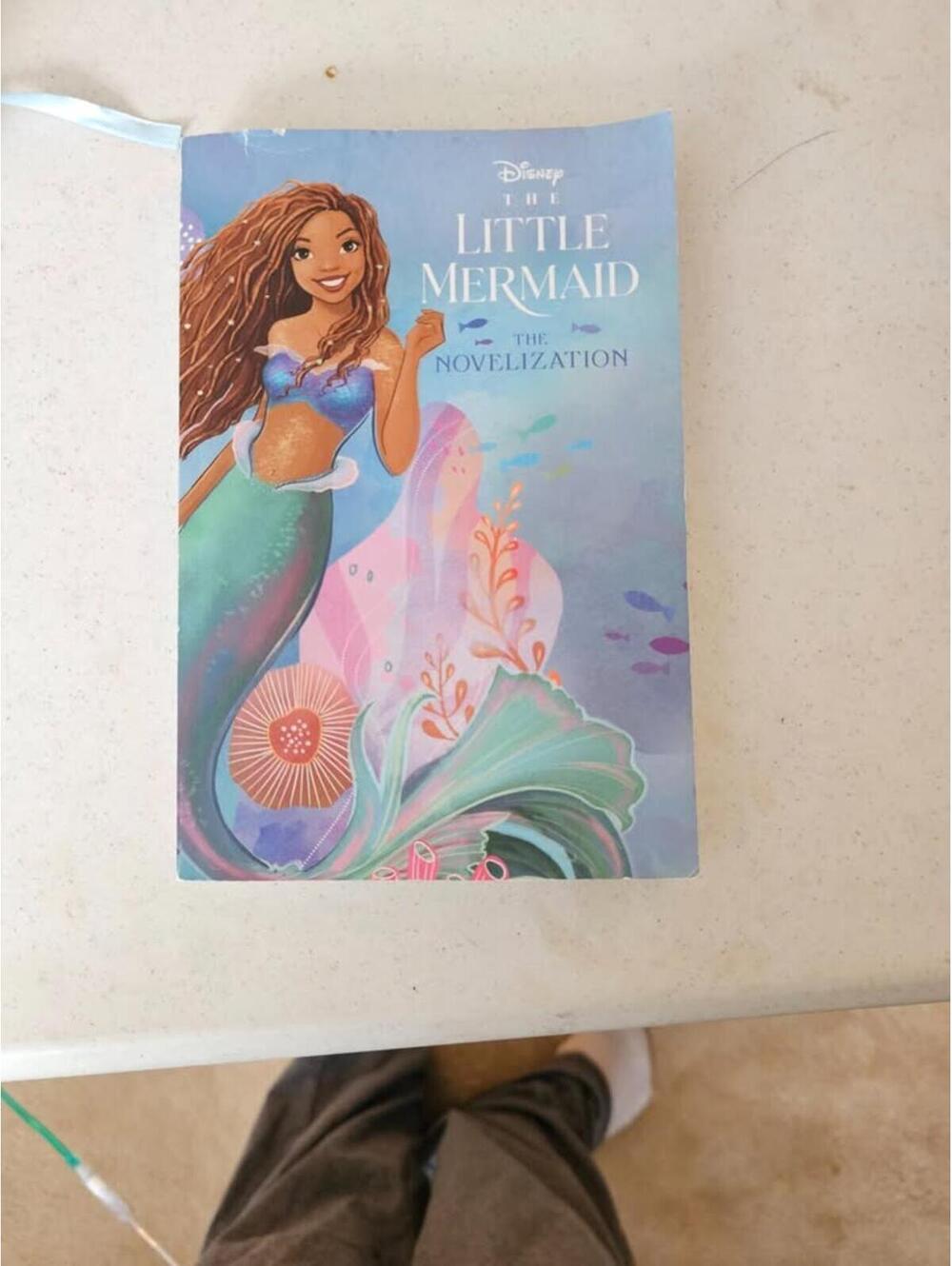Disney The Little Mermaid: The Novelization – Paperback – 2023 – Pre-Owned